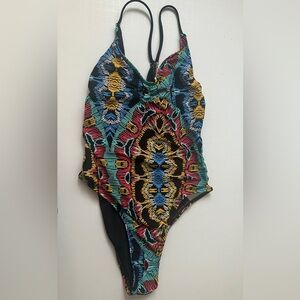 L*Space Multicolor Patterned One Piece Swimsuit